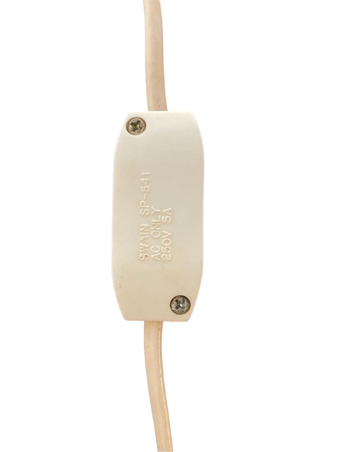 Articulated desk lamp in the shape of a vintage red and white hand