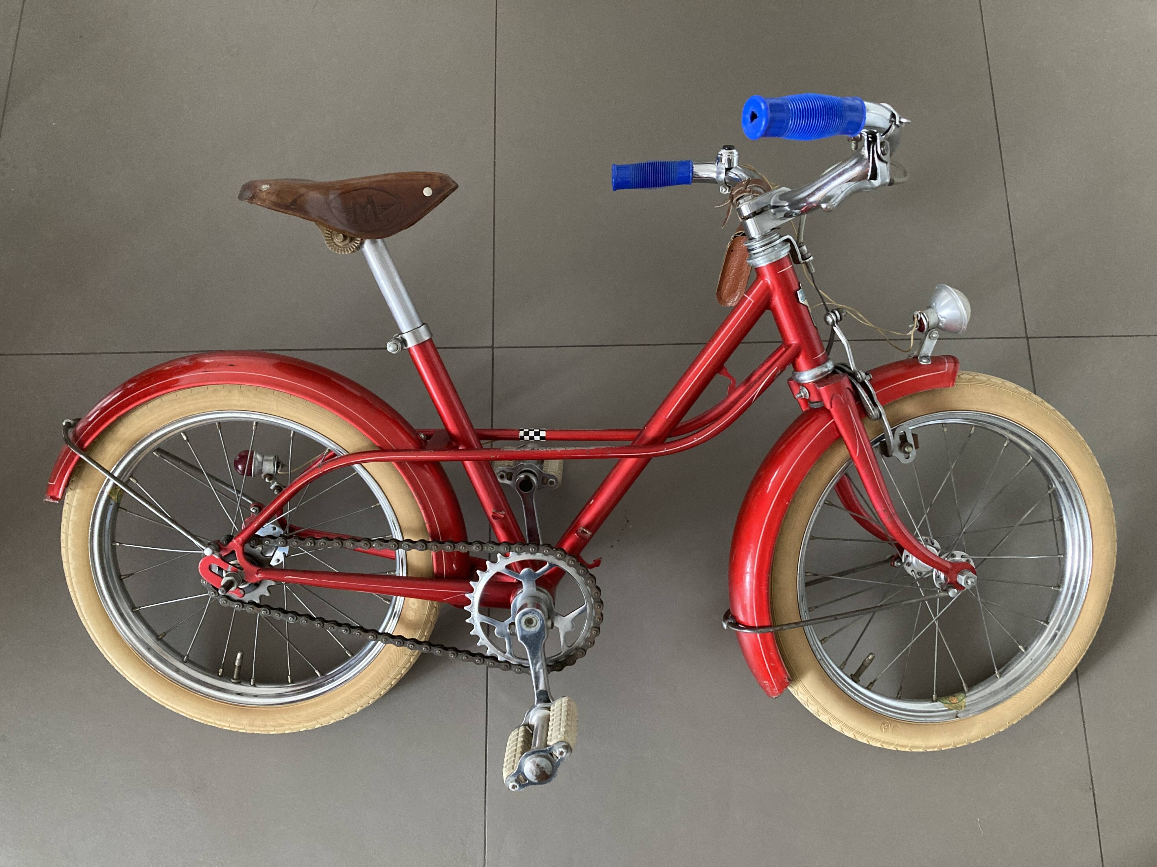 Vintage Motobecane bicycle for children 1950