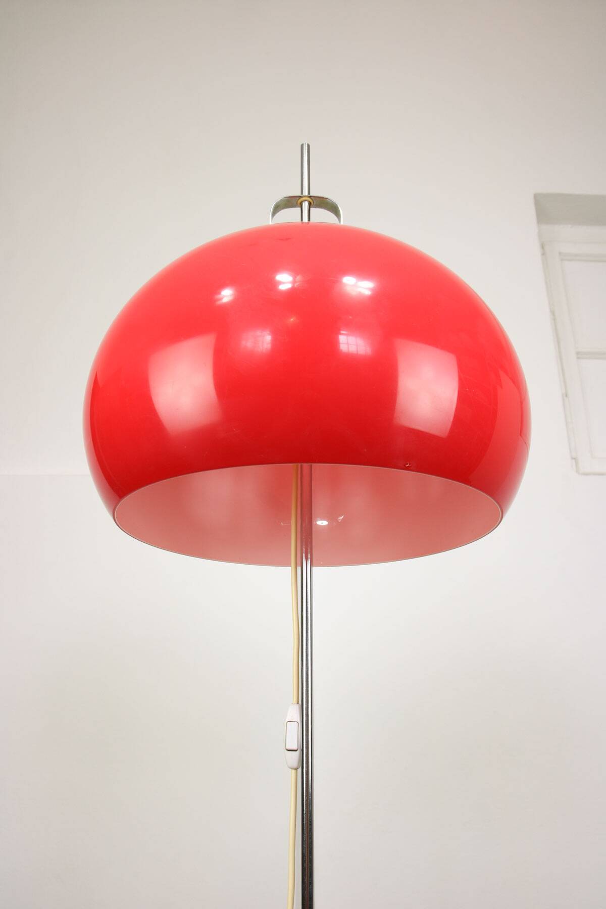 Large Space Age Lucerna Floor Lamp by Luigi Massoni for Guzzini, 1960s