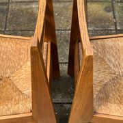 Pair of Amsterdamse School Dining Chairs