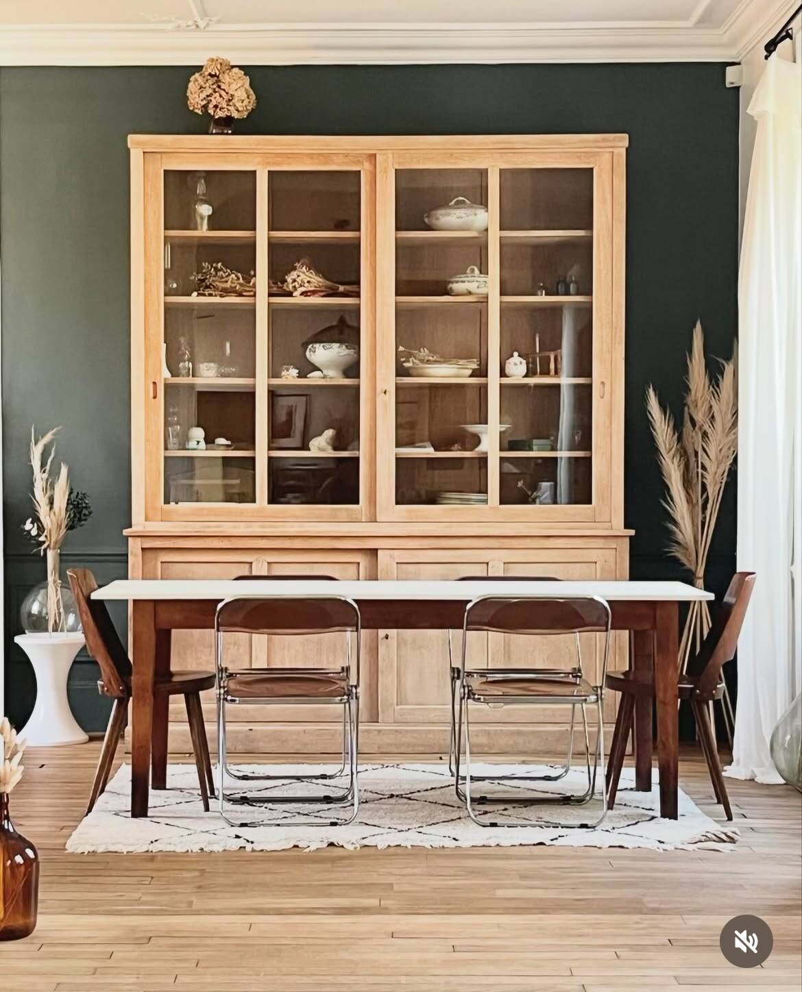 Table de repas vintage
