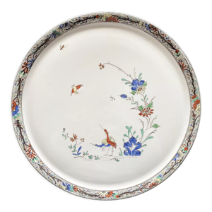 Assiette en porcelaine de Limoges
