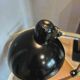 Kaiser Idell 6740 desk lamp by Christian Dell, black, Germany, 1950s