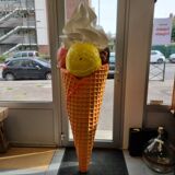 Giant ice cream cone