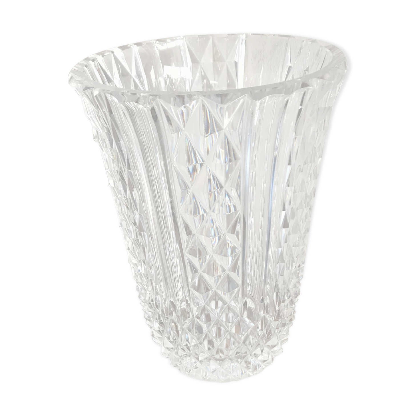 Crystal vase