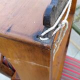 Antique solid wood wall shelf