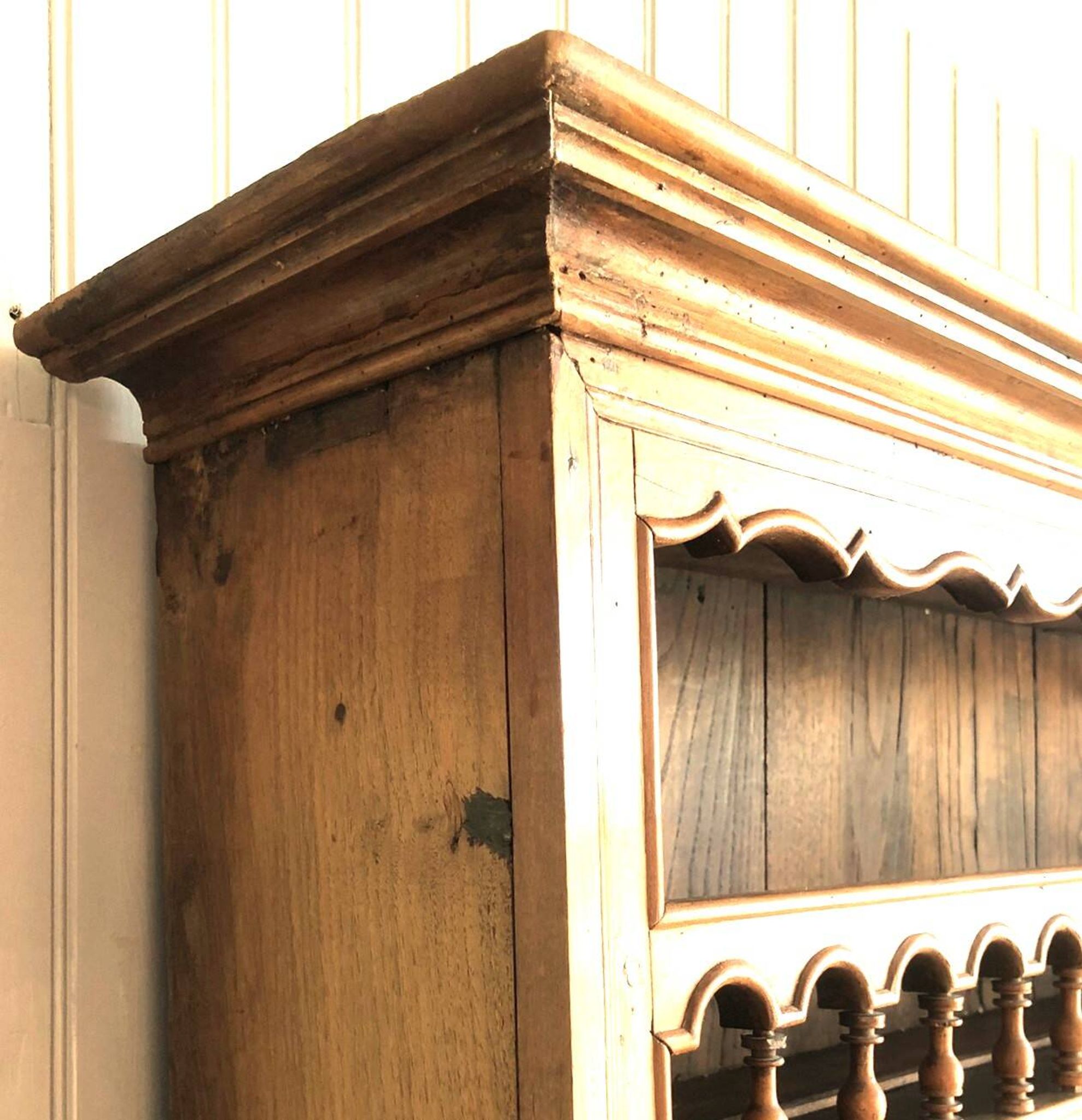 Restored cherrywood dresser, 18th century period, beautiful patina