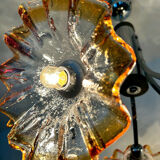 Italian design chandelier Mazzega 70s