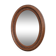 Vintage Italian design Oval Wall Mirror, 1980s
