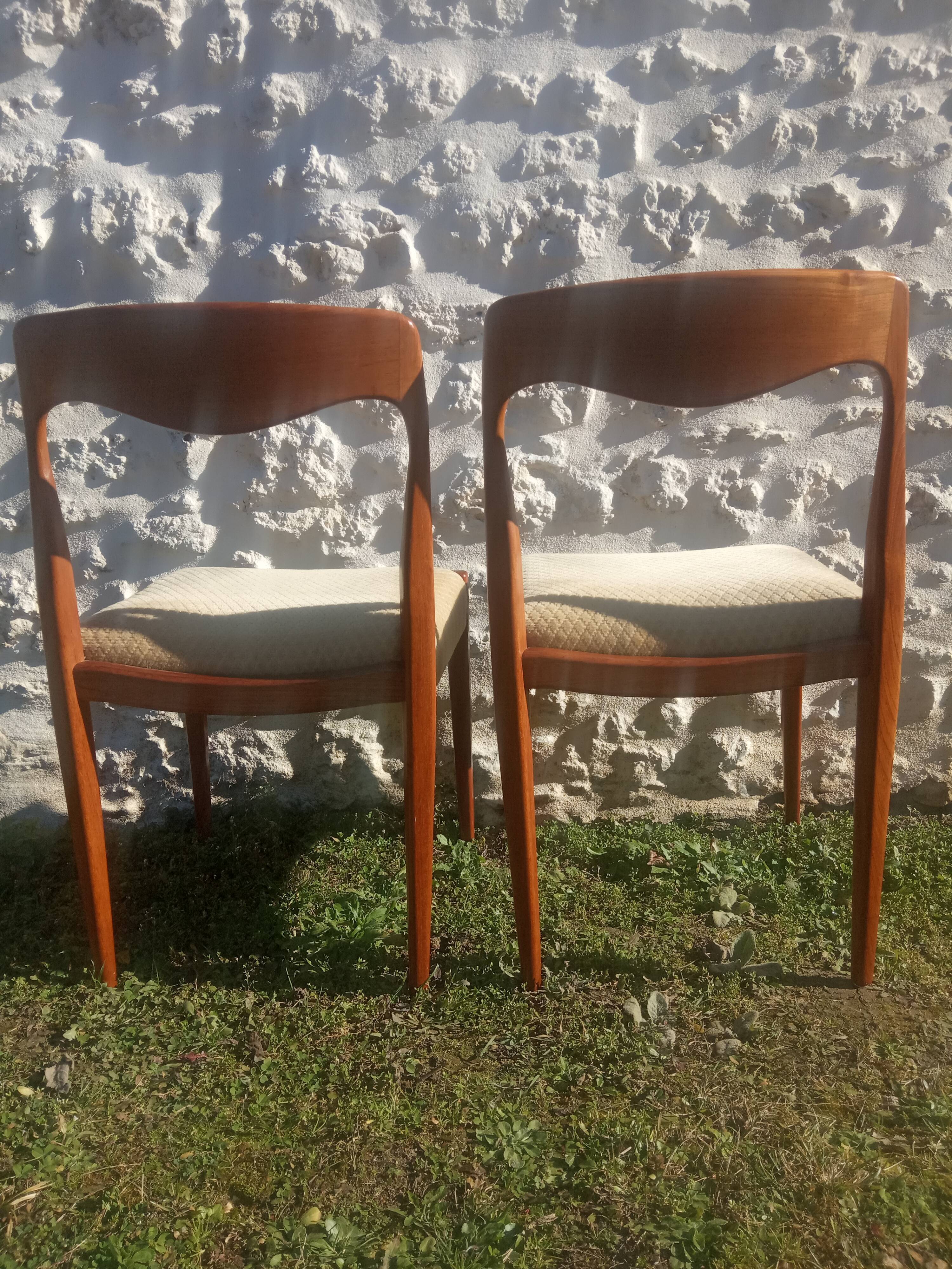 Scandinavian style 60s chairs