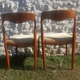 Scandinavian style 60s chairs