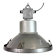 Industrial Grey Hammer Paint Pendant Lamp from Elektrosvit, 1960s