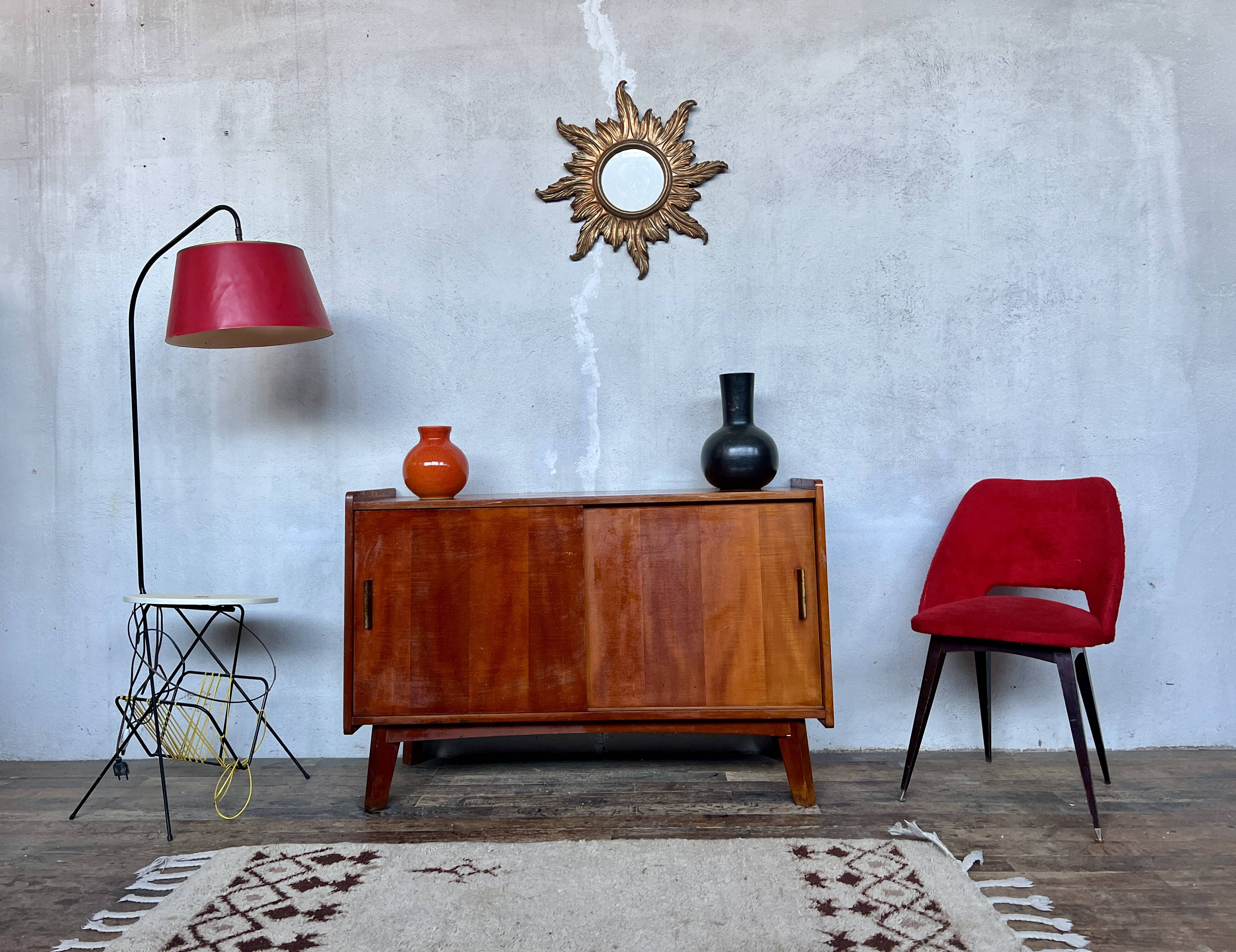Vintage Scandinavian-style sideboard