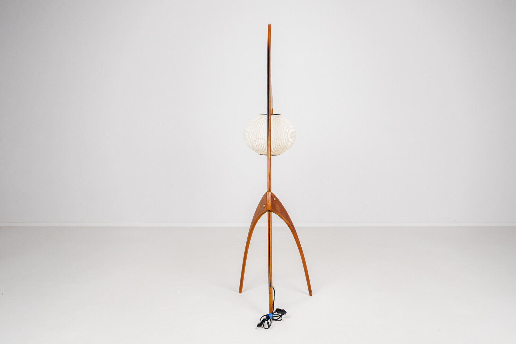 Floor lamp Praying Mantis by Rispal, France, 1950s