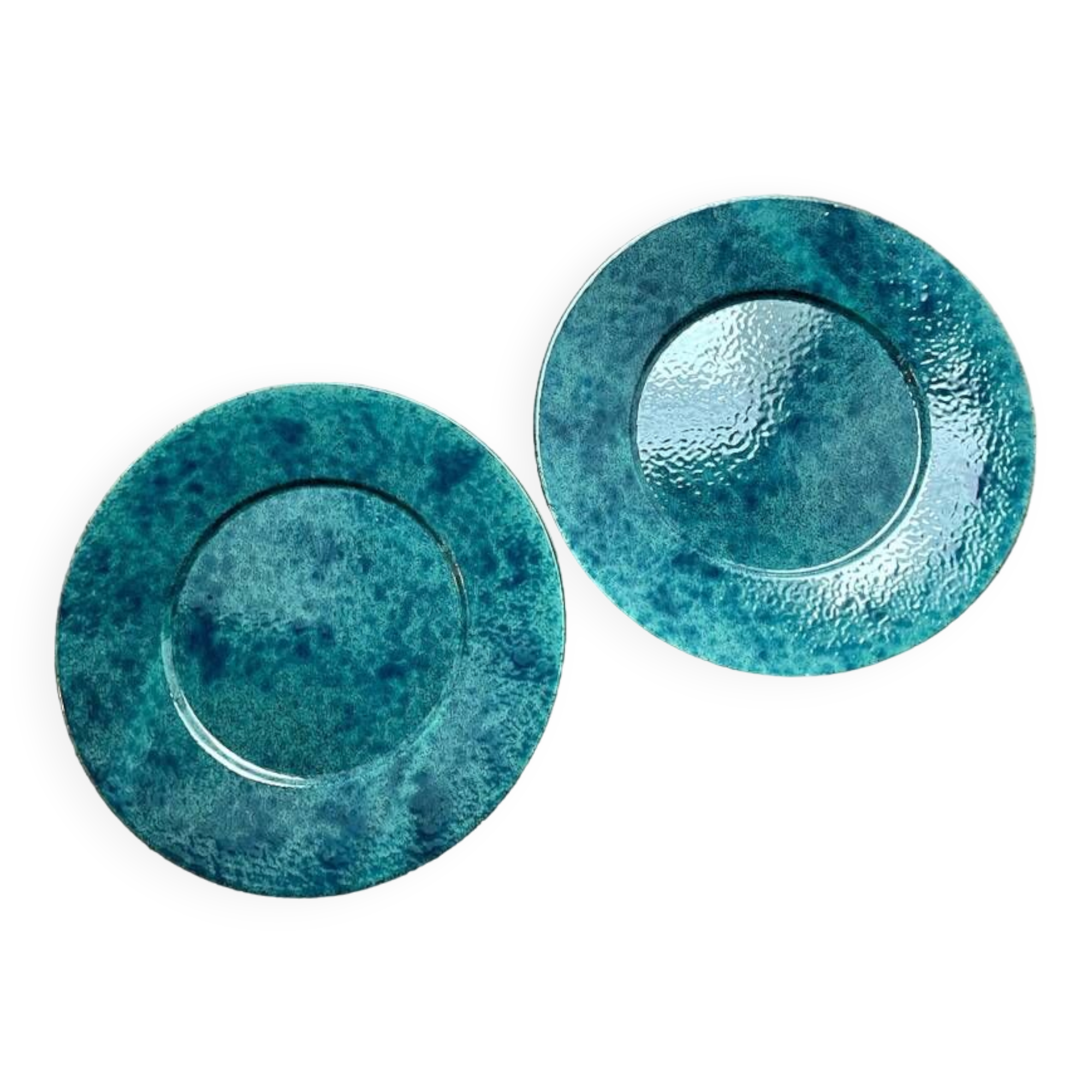 2 dishes 31cm Molin - Vintage