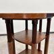 Table d'appoint ovale à six pieds dans le style de la sécession viennoise