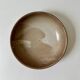 small salad bowl / deep dish in enamelled stoneware, France 1970