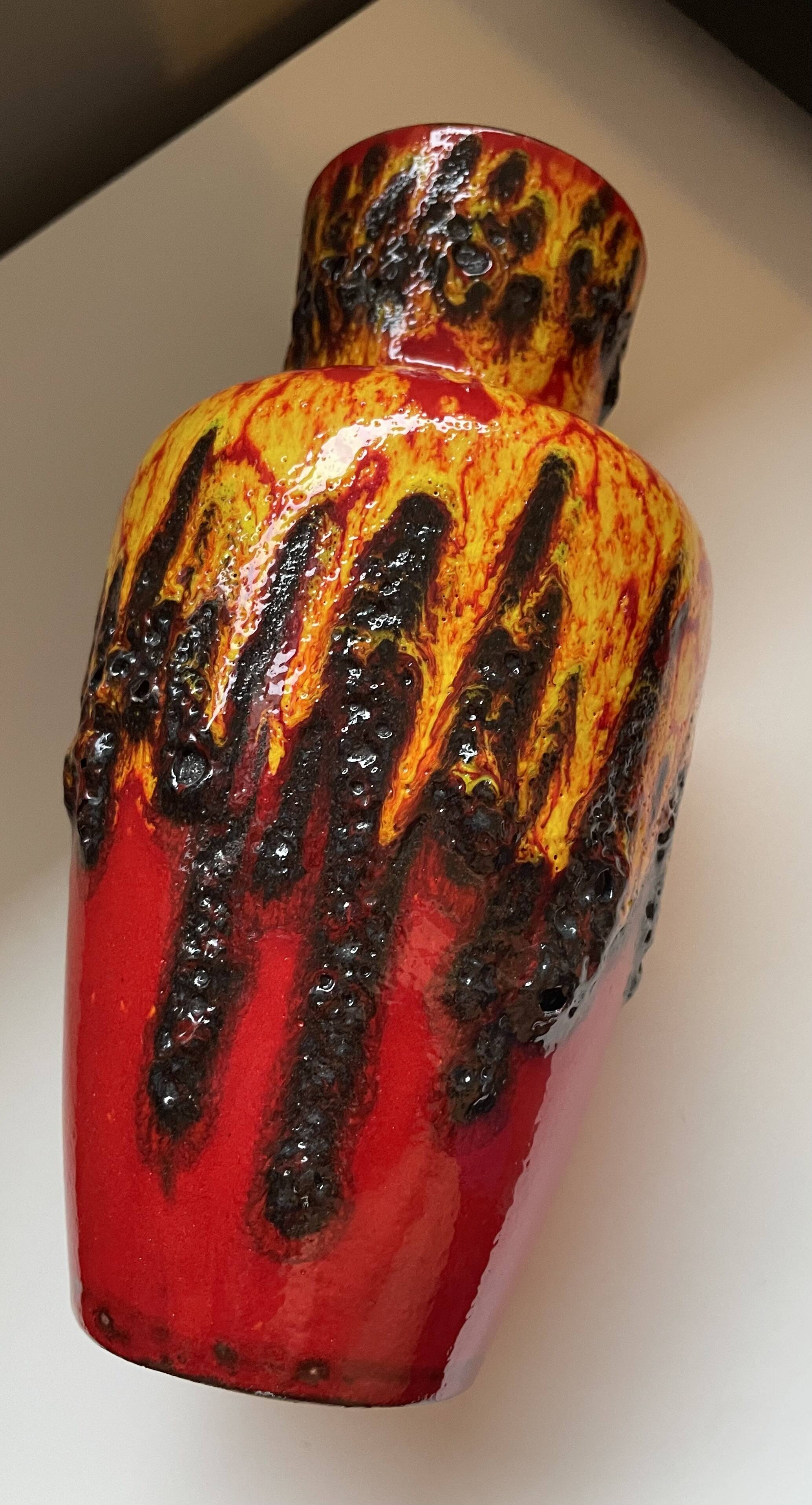 Fat Lava Vase West Germany – Dümler & Breiden – 1970s