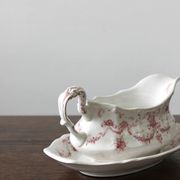 Saucière en terre de fer anglaise Ridgways modèle "Lafayette"