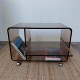 Michel Dumas plexiglass table 1970