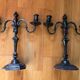 2 candelabras late nineteenth century