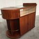 Bar on wheels 40/50s in rosewood
