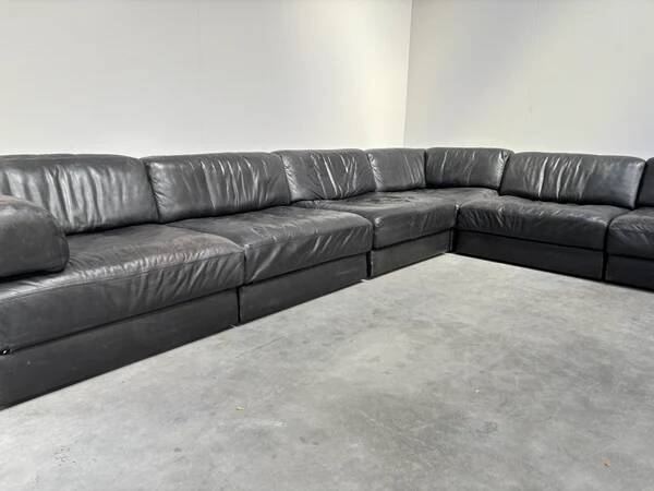 XXL modular De Sede DS76 sofa / daybed, Swiss design 1970s
