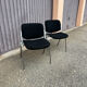 Pair of designer chairs DSC Castelli signed by Giancarlo Piretti Italy