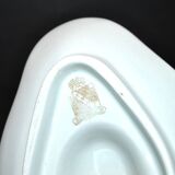 Antique sauceboat, blue-grey earthenware, niderviller niederweiler steingut 1900