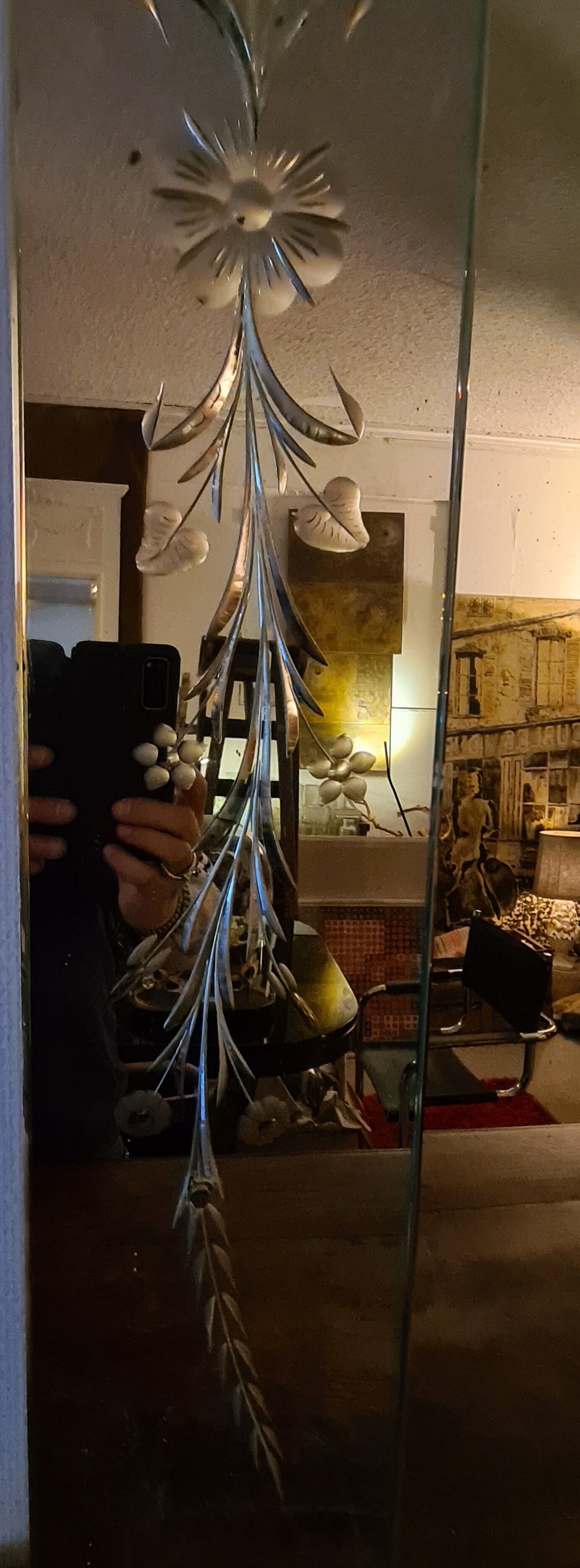 Venetian mirror of the 50's135 x 101 cm