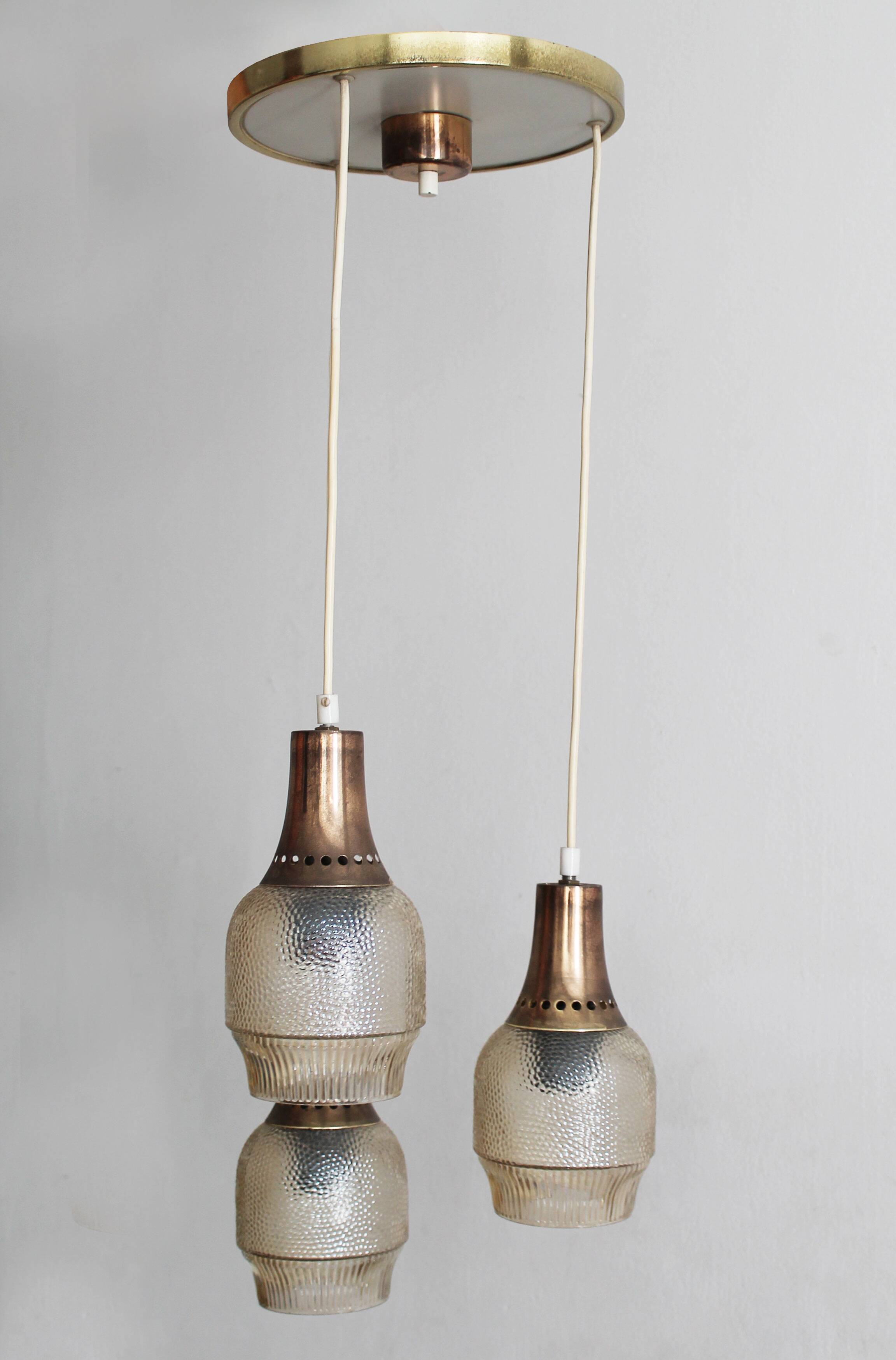 1960's Pendant Ceiling Chandelier