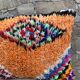 Vintage Berber Kilim cushion cover: Moroccan wool cushion