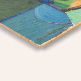 Floral stil life, oil on wooden plate, 40 x 55cm