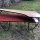 Atypical double top Formica coffee table from the 60s
