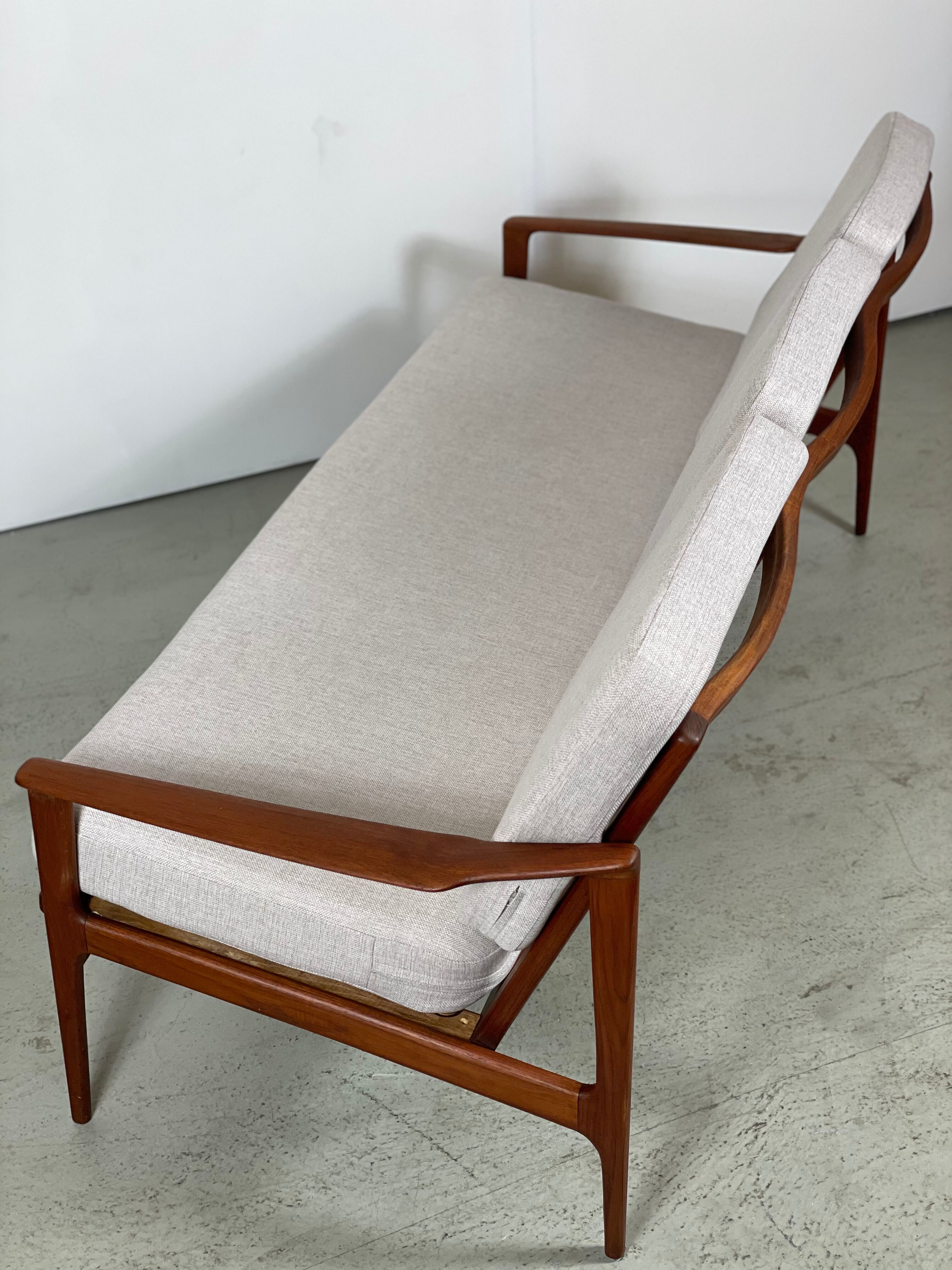 Danish MidCentury Teak Sofa by Ib Kofod-Larsen 1960s