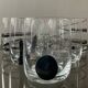 Series of 6 vintage Murano glasses including glass paste