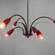 Sputnik design chandelier, Italy 1960s
