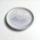 Vintage plate Gien France model Pierrot blue star decoration