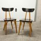 Set of 6 restored Luterma "banana" chairs