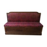 Oak chest bench
