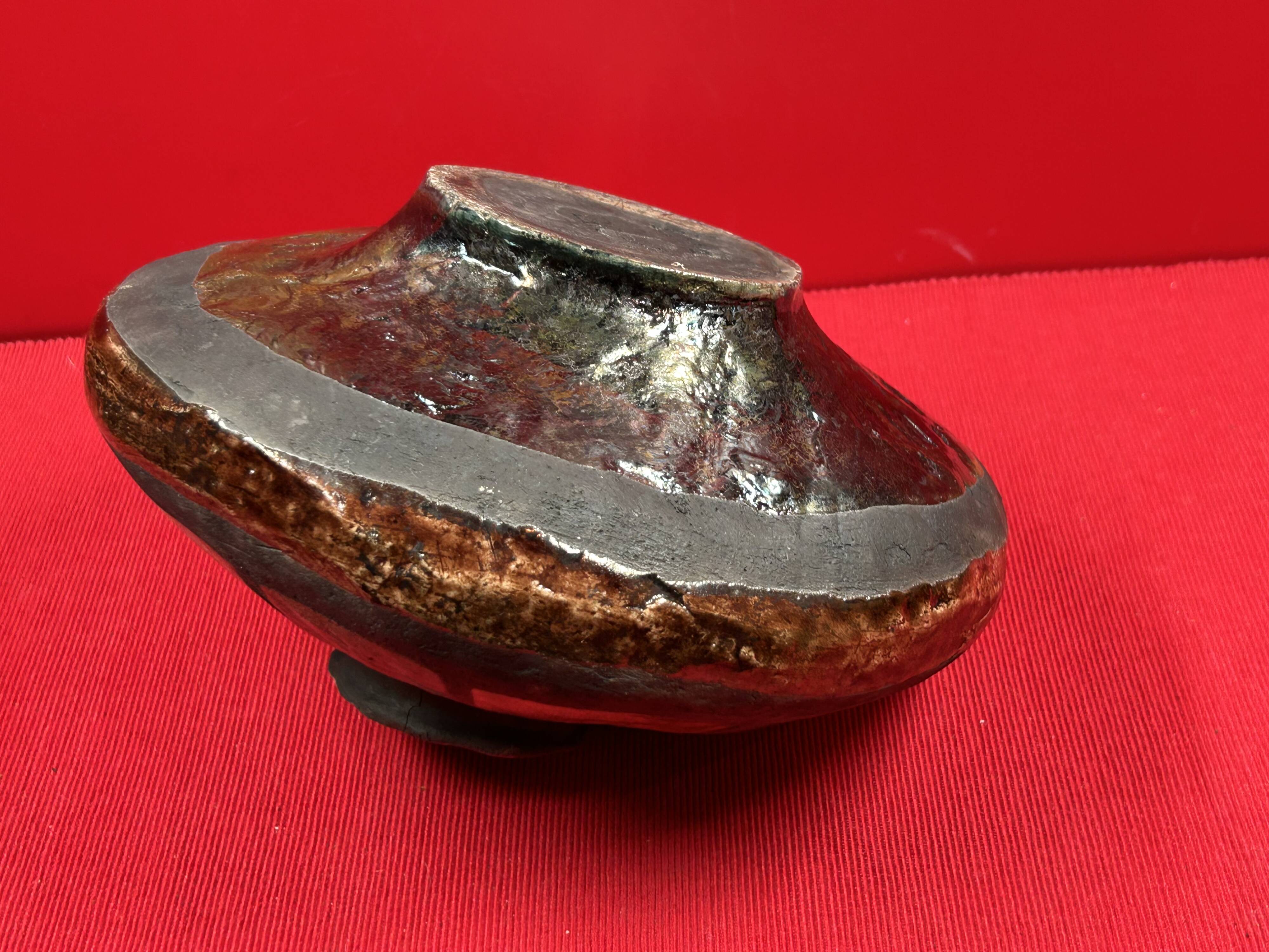 contemporary ceramics, 20th century, signature to be identified, prob Finland scandi
