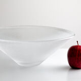 Göran Wärff for Kosta Boda - large design glass bowl