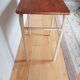Bureau d'école en bois et métal