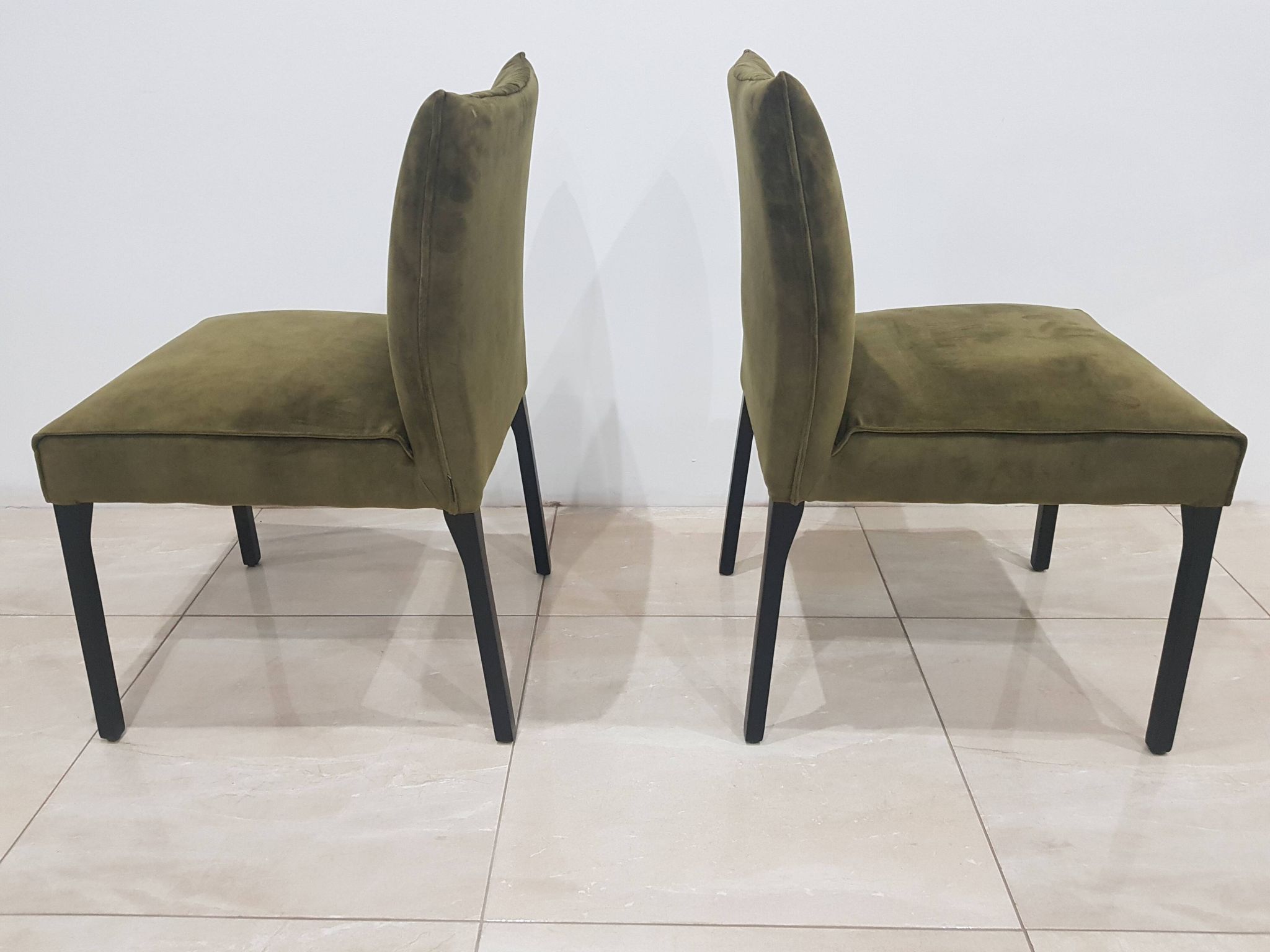 A pair of Musterring chairs, Germany, 1980s.