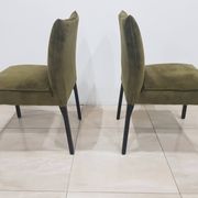A pair of Musterring chairs, Germany, 1980s.