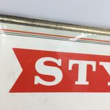 Sty advertising plate