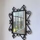 Brutalist wrought iron mirror 1940