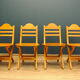 Folding Scandinavian chairs
