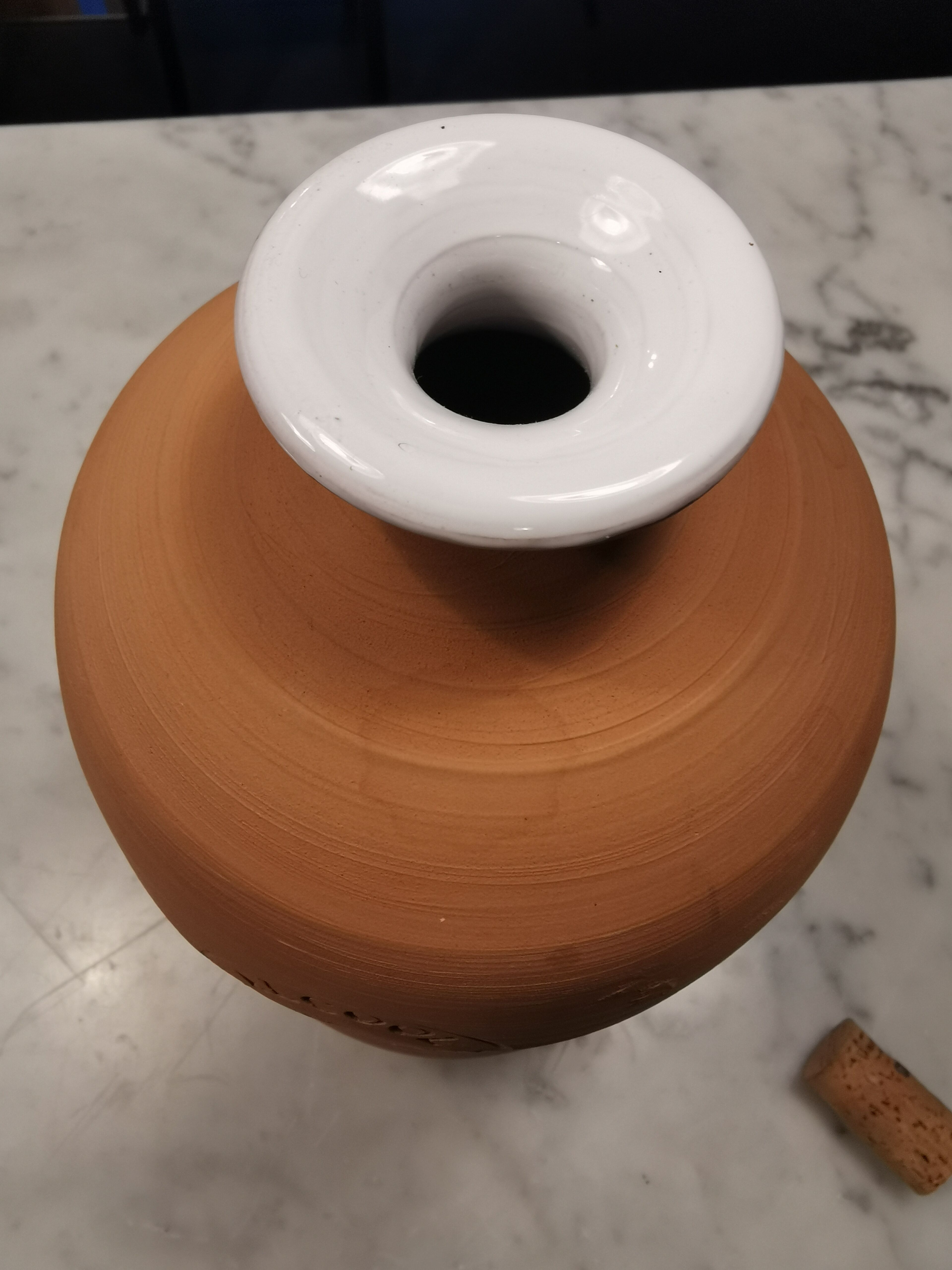 Terracotta jug