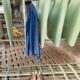 Porte-manteau industriel, porte-robe XXL vert